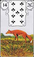 Lenormand Kartenlegen - der Fuchs