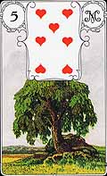 Lenormand Kartenlegen - der Baum